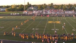 Meridian football highlights vs. Eagle High School