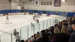 West Ottawa ice hockey highlights Kenowa Hills High School