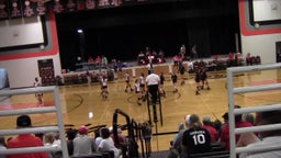 Alma volleyball highlights vs. Bertrand