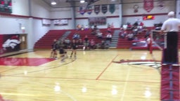 Alma volleyball highlights Amherst