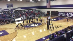 Alma volleyball highlights Minden