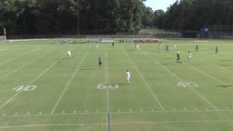 Wake Christian Academy soccer highlights Charlotte Country Day School