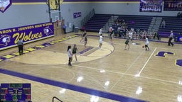 Laredo LBJ girls basketball highlights Rowe High School