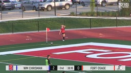 Fort Osage girls soccer highlights William Chrisman HS