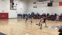 East Dubuque basketball highlights Monmouth-Roseville High School