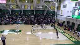 Lutheran East basketball highlights St. Edward High School