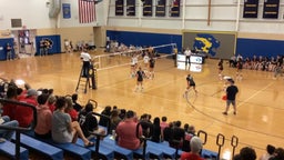 New Albany volleyball highlights Trinity Lutheran High School