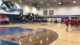 Fremont volleyball highlights Oakridge High School