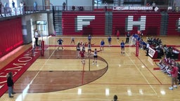 Fremont volleyball highlights Montague High School