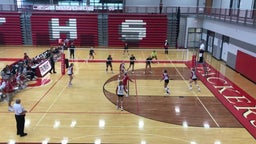 Fremont volleyball highlights Western Michigan Christian High School