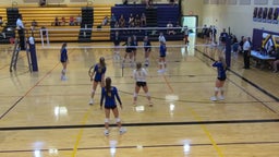 Benton volleyball highlights Des Moines Christian High School