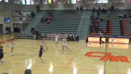 Benton girls basketball highlights West Delaware High School