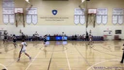 Desert Christian Academy basketball highlights Desert Hot Springs High School