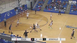 Jessieville basketball highlights Dover High School