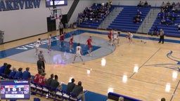 Lakeview basketball highlights Crete High School