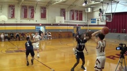 Clayton basketball highlights Gloucester Catholic High School