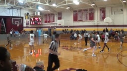 Clayton basketball highlights Gloucester Catholic High School