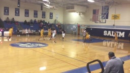 Clayton girls basketball highlights vs. Salem High School