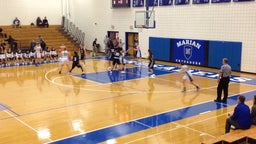 Marian girls basketball highlights Lincoln Northeast High School