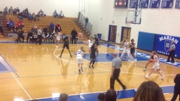 Marian girls basketball highlights Omaha Benson High School