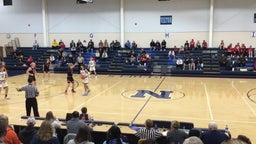 West Branch basketball highlights Northeast High School