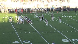 Saint Thomas Aquinas football highlights Blue Valley West High School