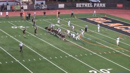 Bethel Park football highlights Shaler Area High School