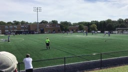 Peddie girls soccer highlights Notre Dame High School