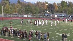 Bettye Davis East Anchorage football highlights Dimond