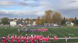 Bettye Davis East Anchorage football highlights Chugiak High School