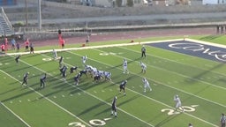 Del Valle football highlights Safeties