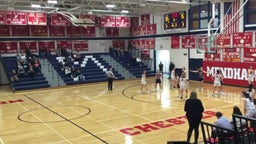 Mountain Lakes girls basketball highlights Mendham High School
