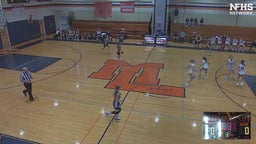Mountain Lakes girls basketball highlights Pequannock High School