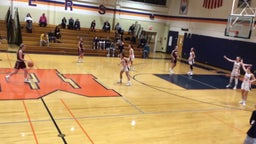 Mountain Lakes girls basketball highlights Madison High School