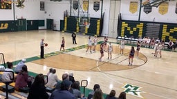 Mountain Lakes girls basketball highlights Morris Knolls High School