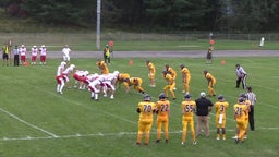 Vestaburg football highlights Baldwin High School