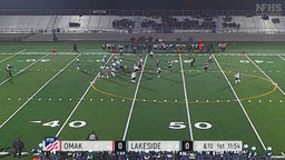 Omak football highlights Lakeside High School (Nine Mile Falls)