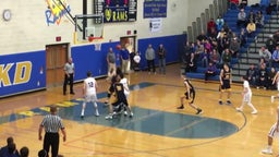 Kennard-Dale basketball highlights Littlestown High School