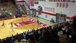 Danville girls basketball highlights Tri-West Hendricks High School