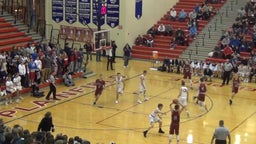 Tri-West Hendricks basketball highlights Danville High School