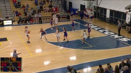 Fairfield girls basketball highlights West Noble High School