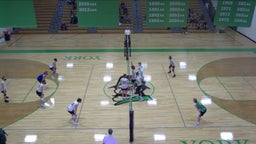York boys volleyball highlights Glenbard West High School