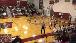 Hartford basketball highlights Watervliet High School