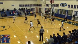 Clark Montessori basketball highlights Seven Hills High School