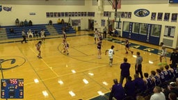 Clark Montessori basketball highlights Cincinnati Hills Christian Academy