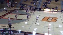 Burlington girls basketball highlights Elkhorn High School