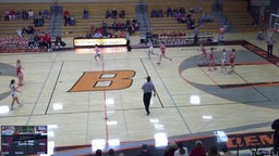Burlington girls basketball highlights Union Grove High School