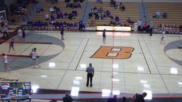 Burlington girls basketball highlights Beloit Memorial High School