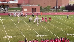 Rawlins football highlights Pinedale High School