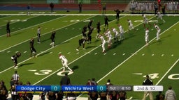 Dodge City football highlights Wichita West High School